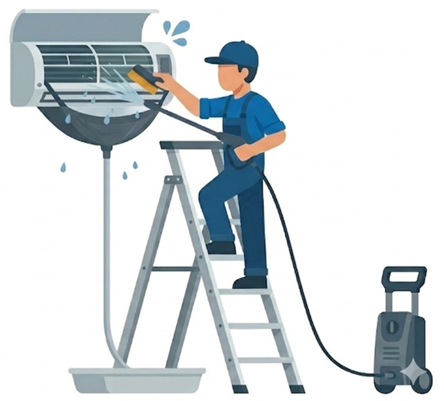 Ilmalämpöpumpun huolto - kausihuolto