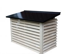Air heat pump accessory: Protective case for the outdoor unit