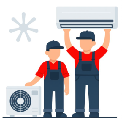 Ilmalämpöpumpun asennus - peruspaketti