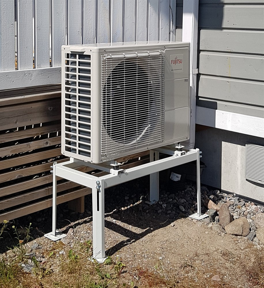 Air heat pump installation equipment: Ground stand