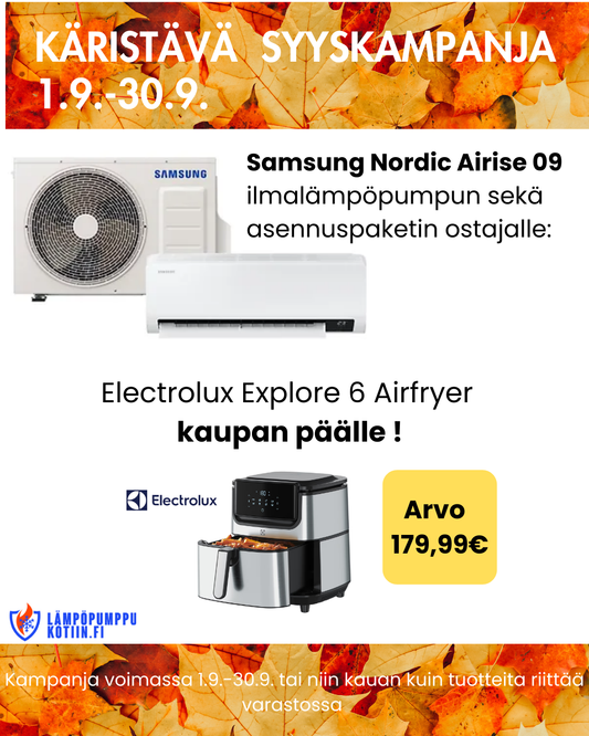 SAMSUNG KAMPANJA VOIMASSA SYYSKUUN  1.9.- 30.9.